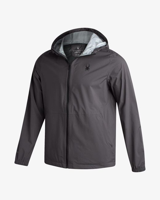 Spyder Gray Spring Showers Jacket for men