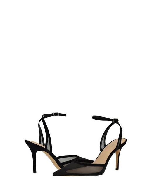 Calvin Klein Black Ozala Ankle Strap Pump