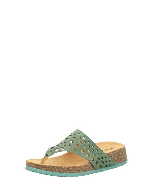 Think! Green Koak Perforated Sandal