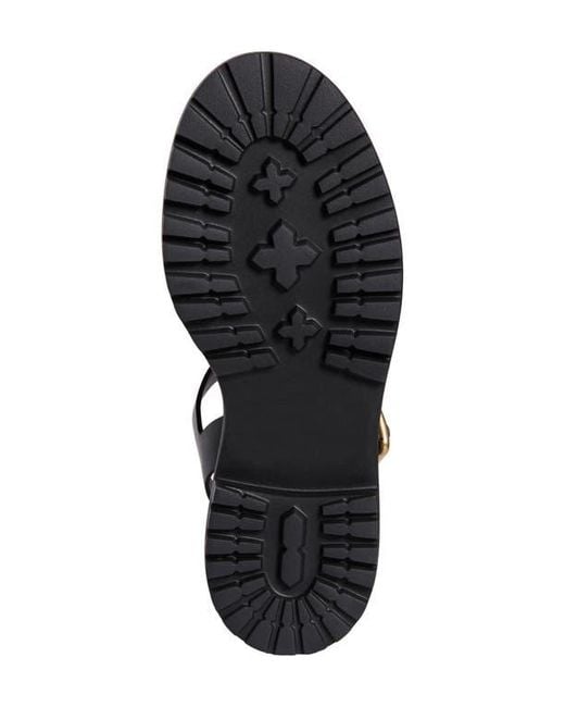 Prada Black Platform Cage Sandal