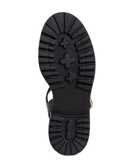 Prada Black Platform Cage Sandal