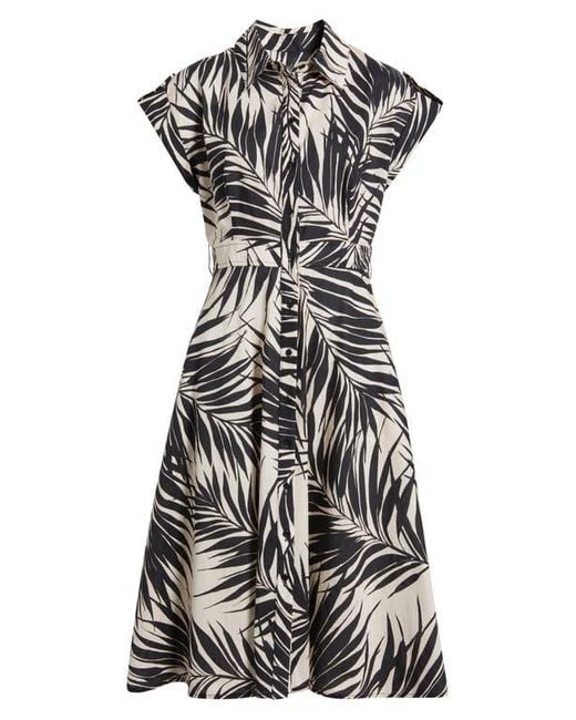 Vince Camuto Women's Fern Print Cotton Poplin Midi Shirtdress -  www.ice4pros.com.br
