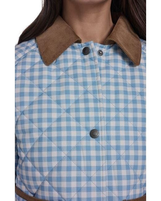 Levi's Blue Quilted Barn Jacket
