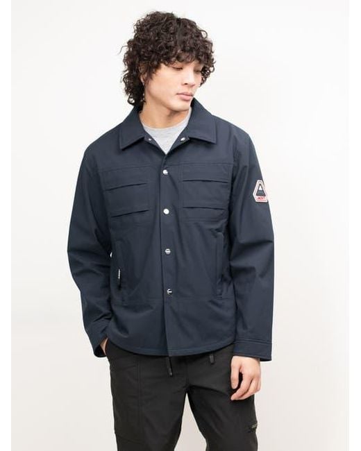 Jacket Blue Eden Shirt Jacket for men