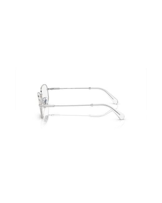 Swarovski Metallic 52Mm Rectangle Optical Glasses