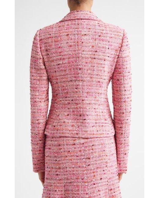 St. John Pink Provence Tweed Jacket