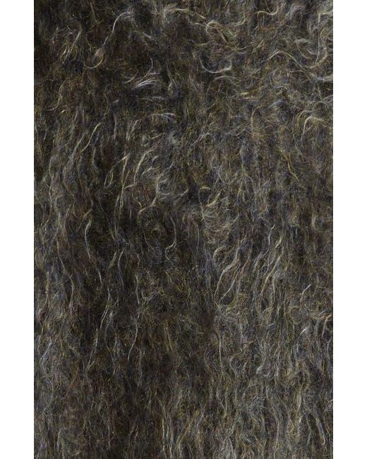 R13 Black Oversize Kid Mohair Blend Boyfriend Cardigan