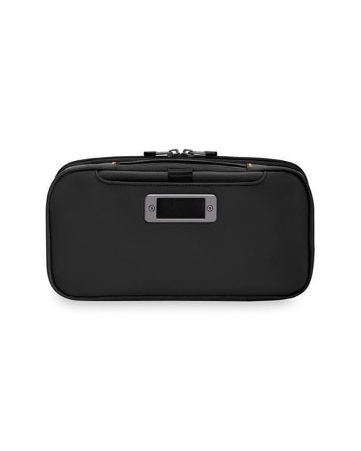 Briggs & Riley Black Zdx Hanging Toiletry Bag