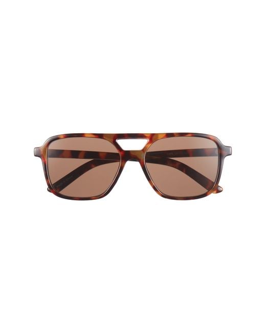 BP. Brown Aviator Sunglasses