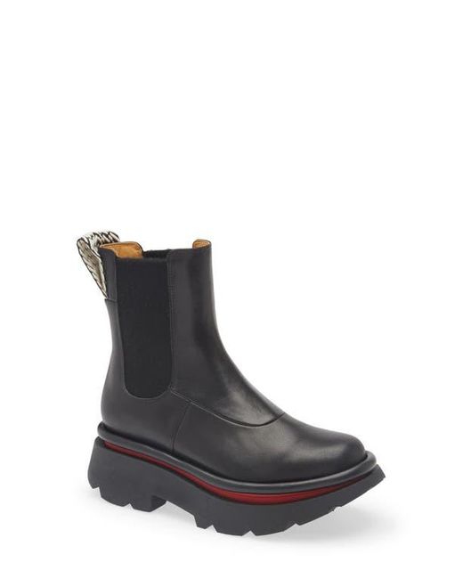 4Ccccees Black Crunch Chelsea Boot