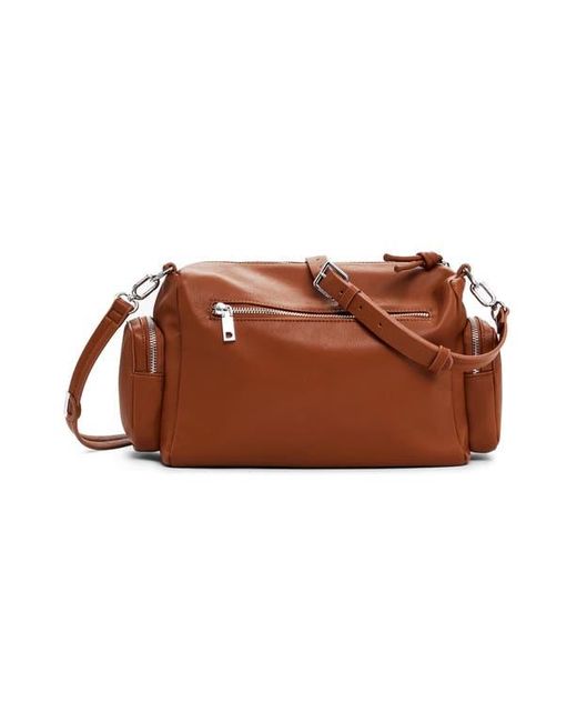 Desigual Brown Faux Leather Shoulder Bag