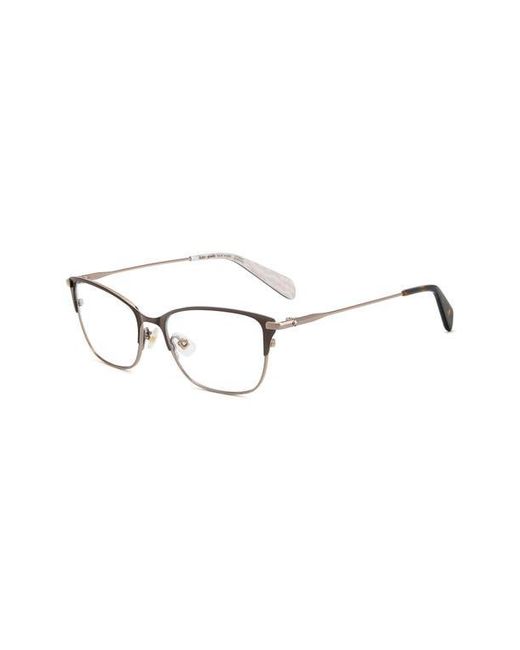 Kate Spade Brown Lidia 54Mm Rectangular Reading Glasses