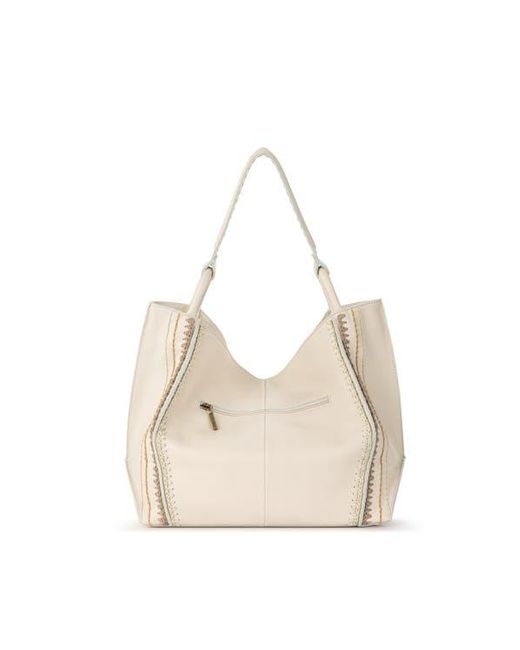 The Sak Natural Los Feliz Large Tote Leather Bag