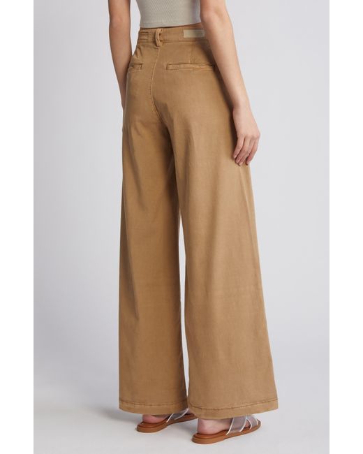 AG Jeans Natural Caden Twill Wide Leg Pants