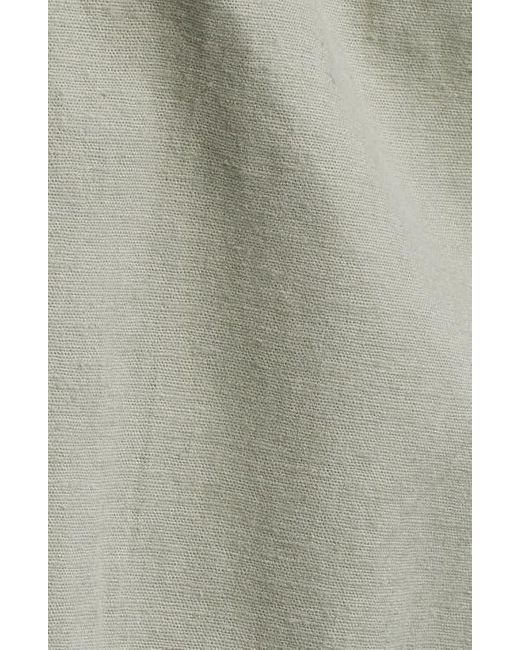 Open Edit Green Everyday Linen Blend Pants