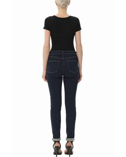 Kimi + Kai Black V-Neck Basic Bodysuit
