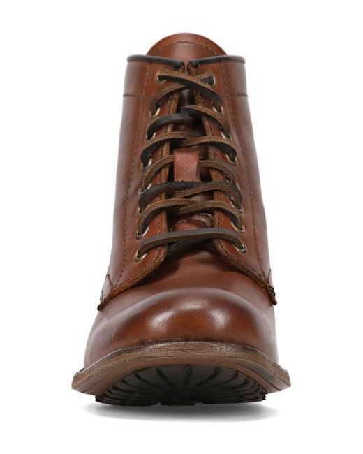 Frye Brown Tyler Flex Lace-Up Boot for men