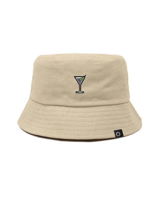 Alix Natural Martini Bucket Hat