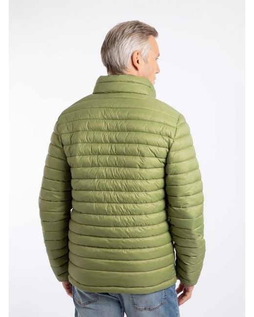Weird Fish Green Crantock Showerproof Padded Jacket for men