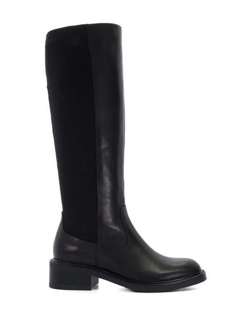 Dune Black Tanoramic Tall Boot