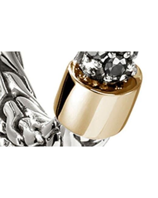 John Hardy Multicolor Jh Essentials Pavé Hoop Earrings