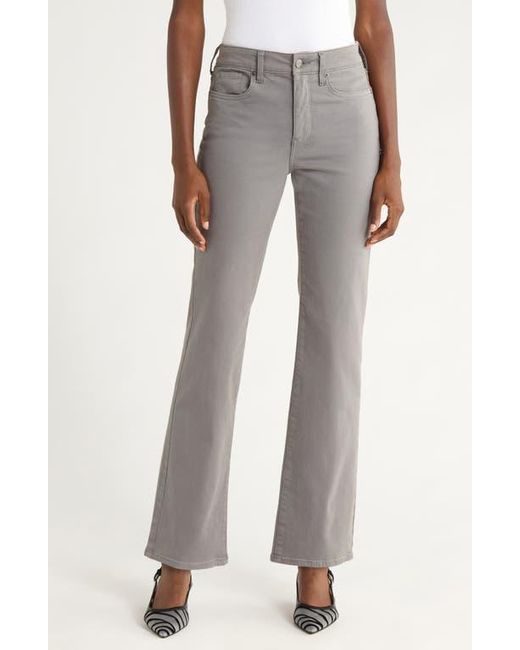 NYDJ Blue Marilyn High Waist Straight Leg Jeans