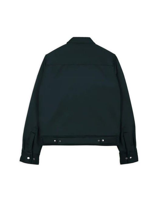 Members Only Green Soft Shell Shirt Jacket for men