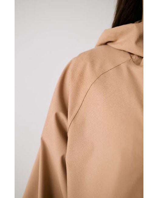 Lolë Brown Lachine Oversize Rain Coat