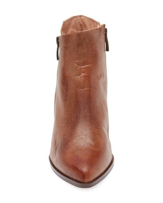 Chocolat Blu Brown Eri Pointed Toe Bootie