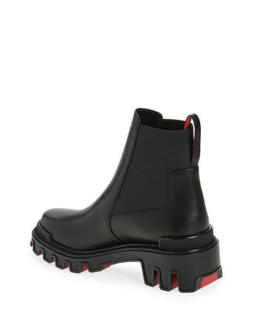 Christian Louboutin Black Machacroche Dune Chelsea Boot for men