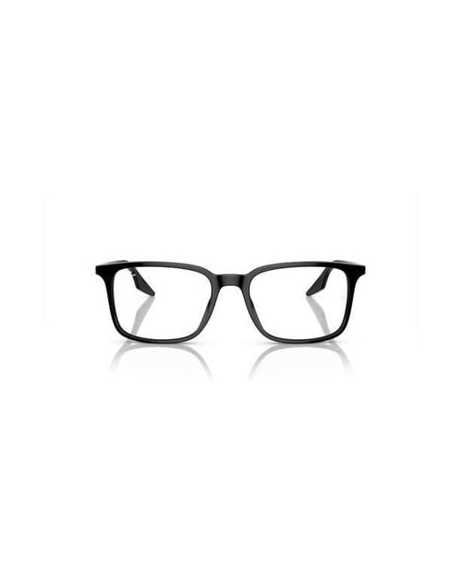 Ray-Ban Black 53Mm Rectangle Optical Glasses