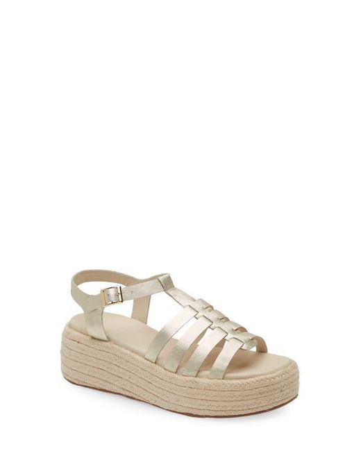 Chocolat Blu Metallic Lark Platform Sandal