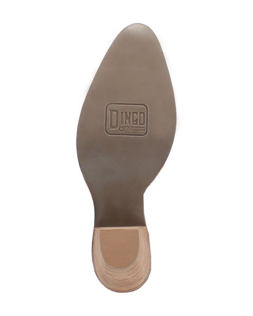 Dingo Orange Bandida Side Zip Western Boot