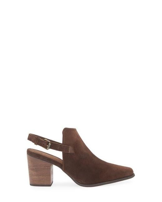 Chocolat Blu Brown Evie Slingback Bootie