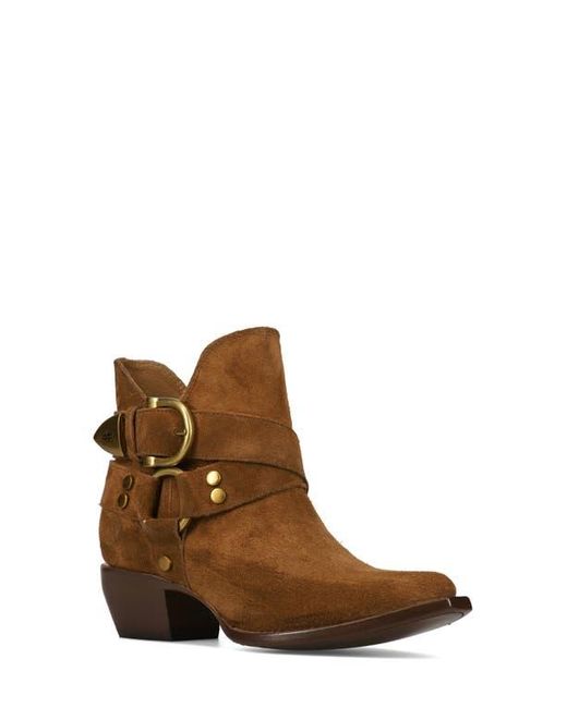 Frye Brown Sacha Harness Bootie