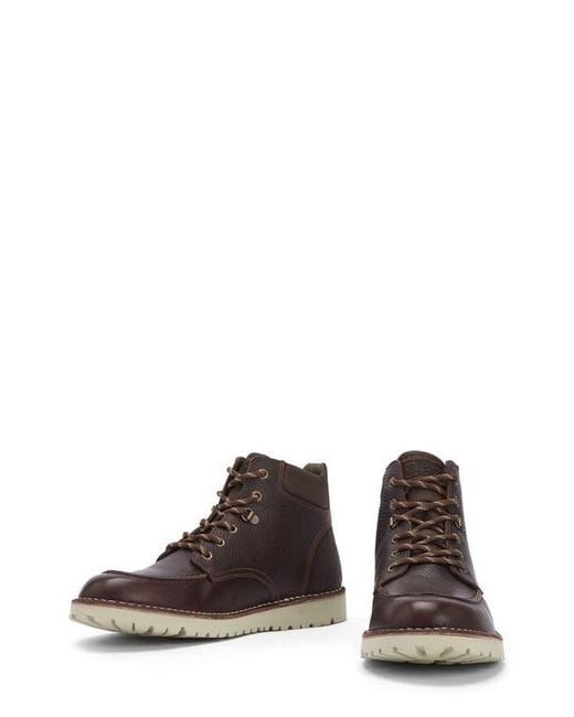 Barbour Brown Fred Moc Toe Boot for men