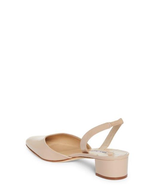 Manolo Blahnik Natural Aspro Slingback Pump