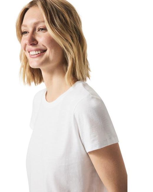 Splendid White Lousia Short Sleeve T-Shirt