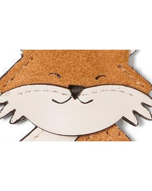 Kate Spade Critters Ginger Fox Bag Charm in White | Lyst