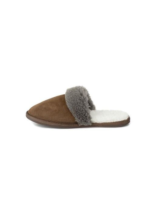 Celtic & Co. Brown British Shearling Mules for men