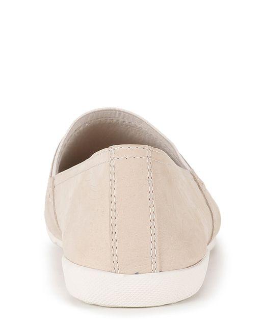 frye melanie slip on white