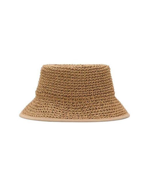 Mango Natural Crochet Bucket Hat