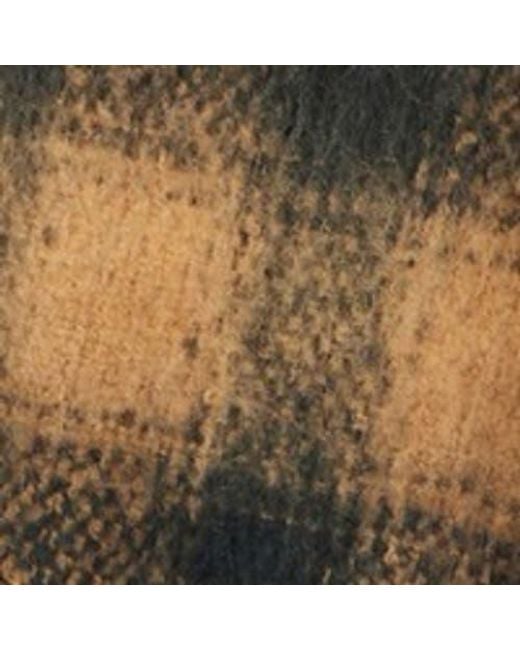 Yumi' Black Checked Super Soft Scarf