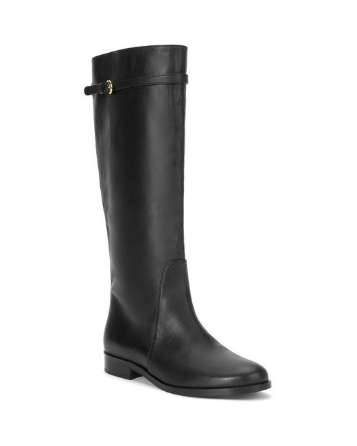 Staud Black Harlow Riding Boot