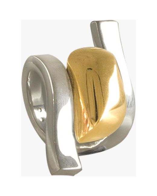 CXC Metallic Stony Ring