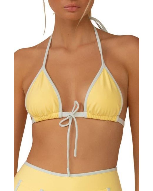 Montce Multicolor Emma Binded String Bikini Top
