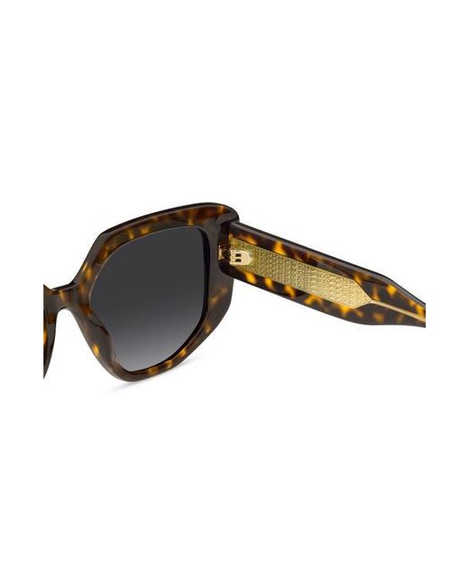 Marc Jacobs Black 52Mm Gradient Square Sunglasses