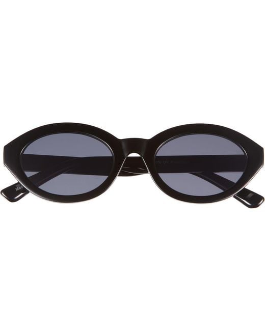 BP. Black Oval Sunglasses