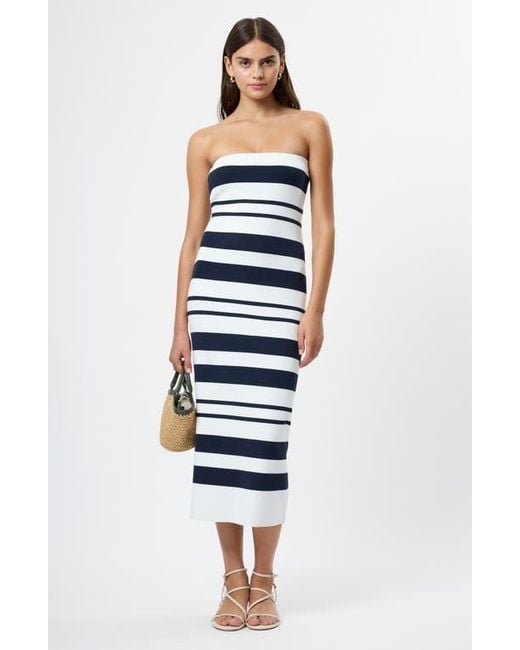 french connection bandage dress blue French Connection Bella Dress