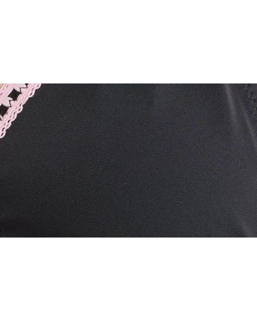 PacSun Black Lacey Day Side Tie Swim Bottoms
